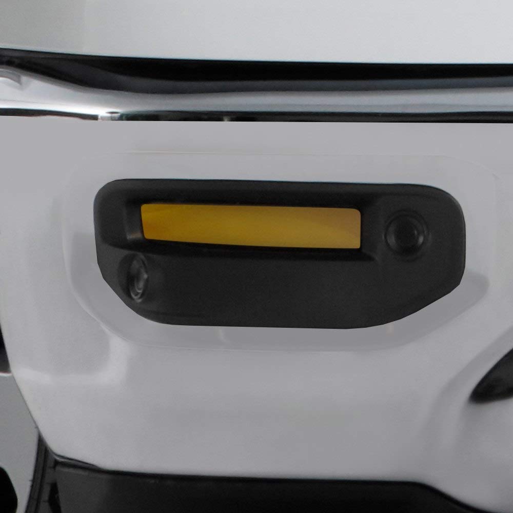 Gt Styling Gt0768Fy Transparent Yellow Fog Light Covers Fits 2019-2021 Ram 1500 Laramie