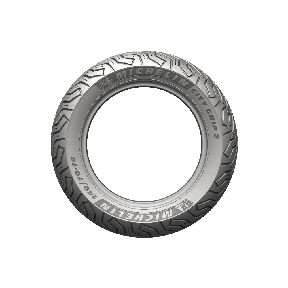 MICHELIN City Grip 2 Rear Scooter Tire - 120/70-10 (54L) - Durable Black Rubber, Model 96815