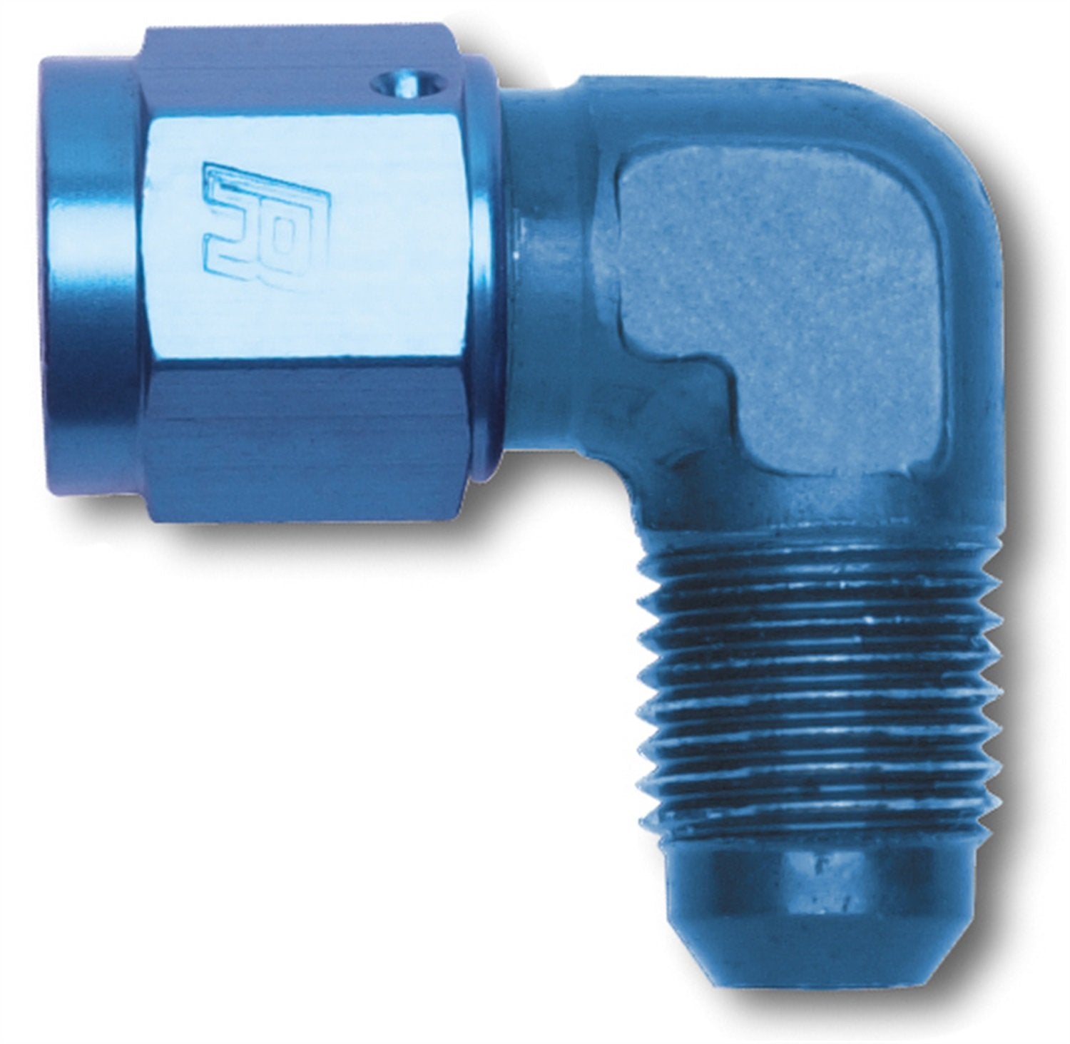 Edelbrock Rus-614804 90 Degree Female An Swivel To Male An #4
