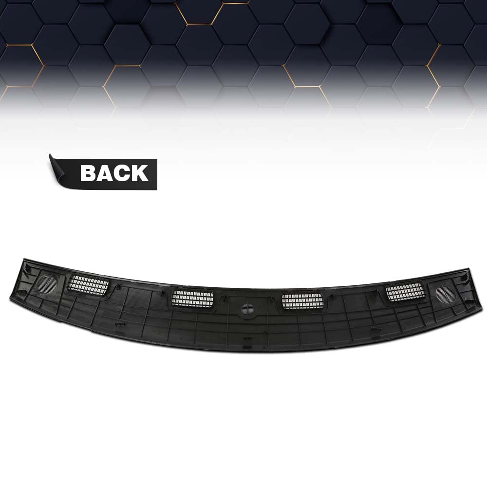 PIT66 Truck Dashboard Panel for Dodge RAM 1500/2500/3500 (2002-2005) - Black ABS Plastic