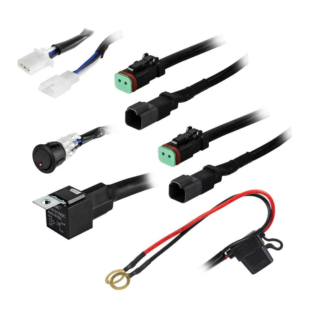 Heise - 2 Lamp Wiring Harness And Switch Kit (He-Dlwh1)