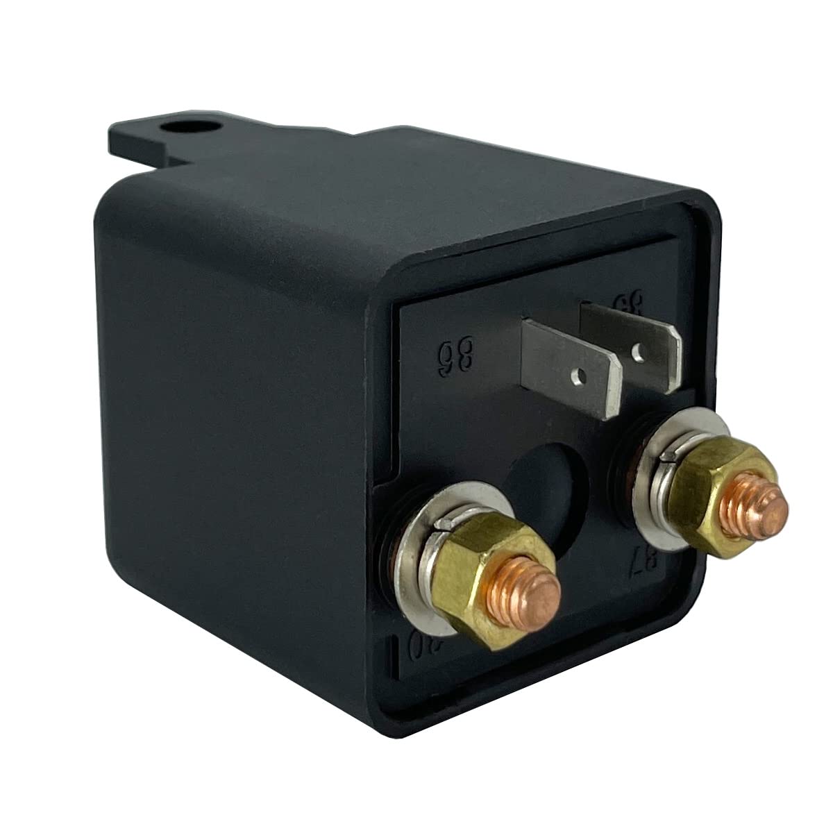 Irhapsody 200Amp 12V Continuous Duty Relay, 4-Pin Spst High-Current Starter Relay