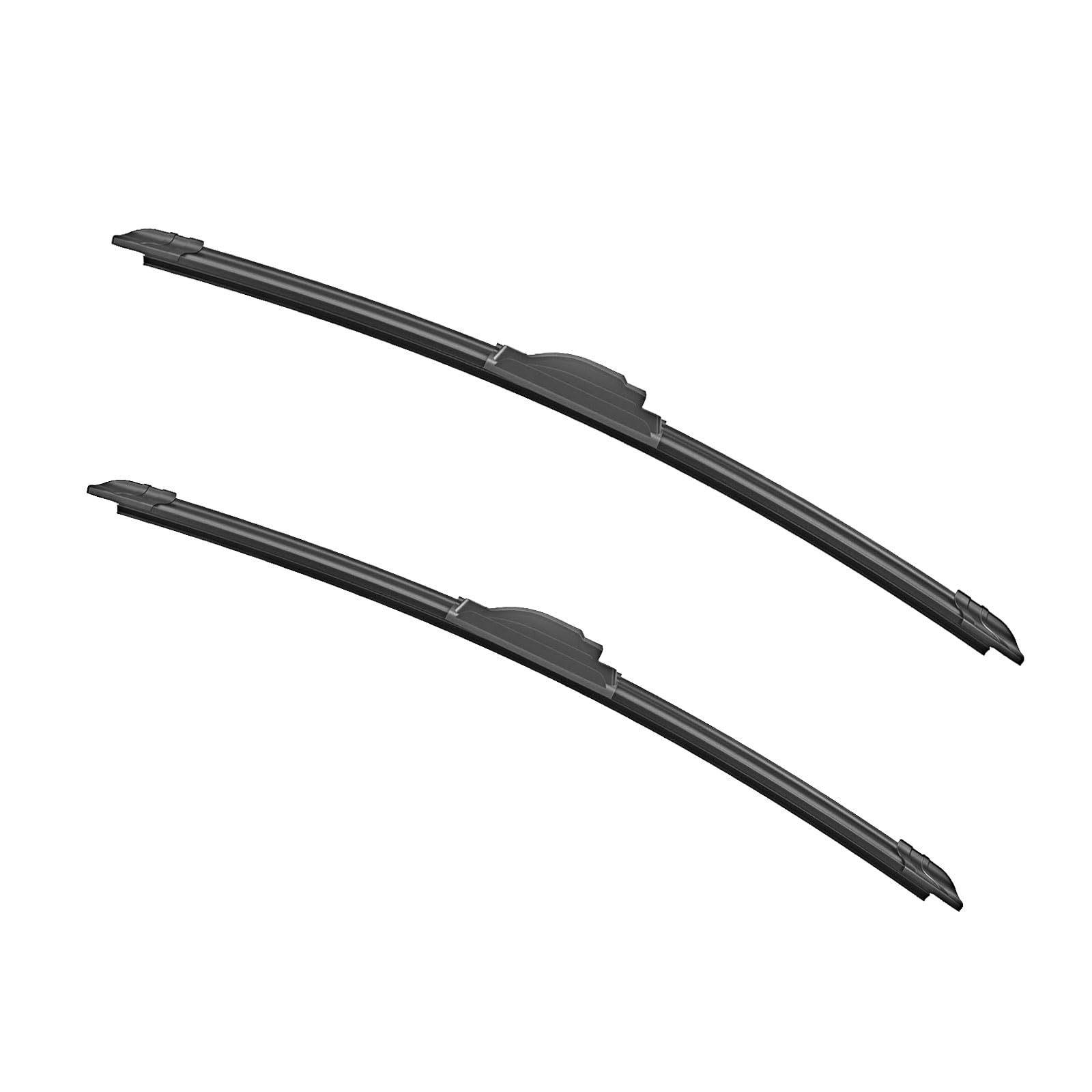 Oem Quality 19'' + 18'' Premium All-Seasons Durable Stable And Quiet Windshield Wiper Blades-J Hook Wipers(Set Of 2)