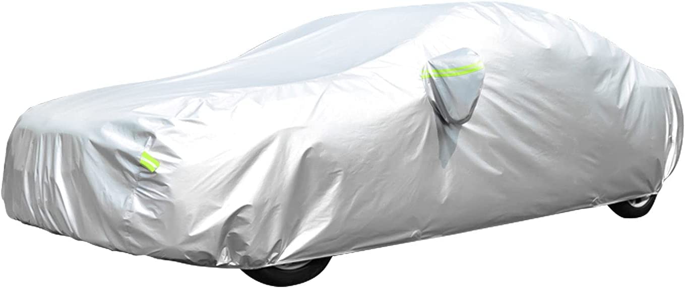 Gordita Car Cover For Automobiles All Weather Waterproof Universal Fit For Sedan (Length 166''-177'')