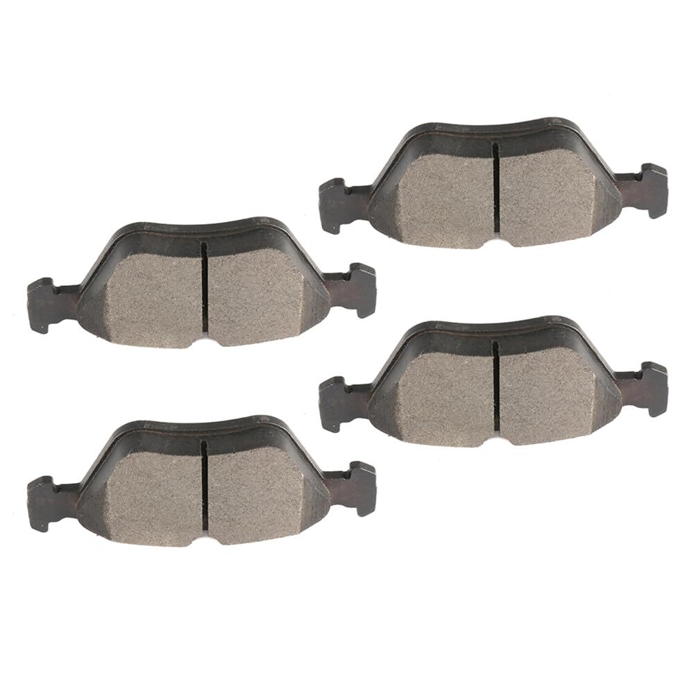 Cciyu D853 Front Semi-Metallic Disc Brake Pads Kit For Chrysler Crossfire For Mercedes-Benz Clk320 Clk430 E300 E320 E350 E430 Sl