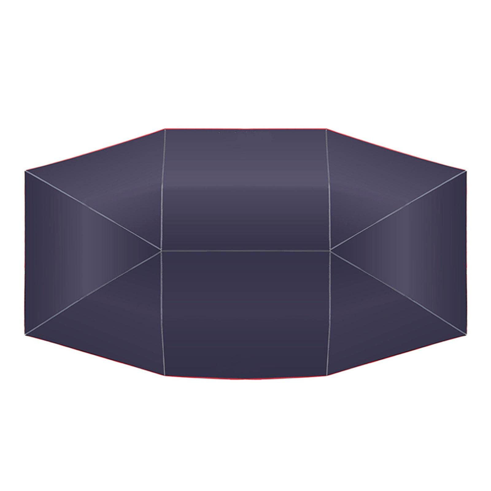 THE Style Sutra Polyester Heat Insulation Curtain Heatshield Roof Umbrella Shade for Car Vehicle 4.5X2.1M Navy Blue | 1 X Car Su