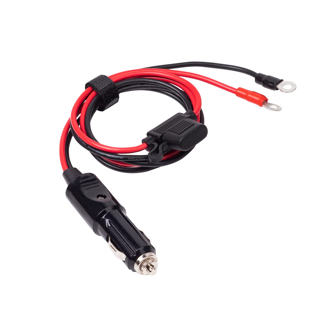 Ycind Heavy Duty 12Awg Male To Male Cigarette Plug Cigarette Lighter Adapter Charger Cord With Led Lights 6Ft (6Ft)