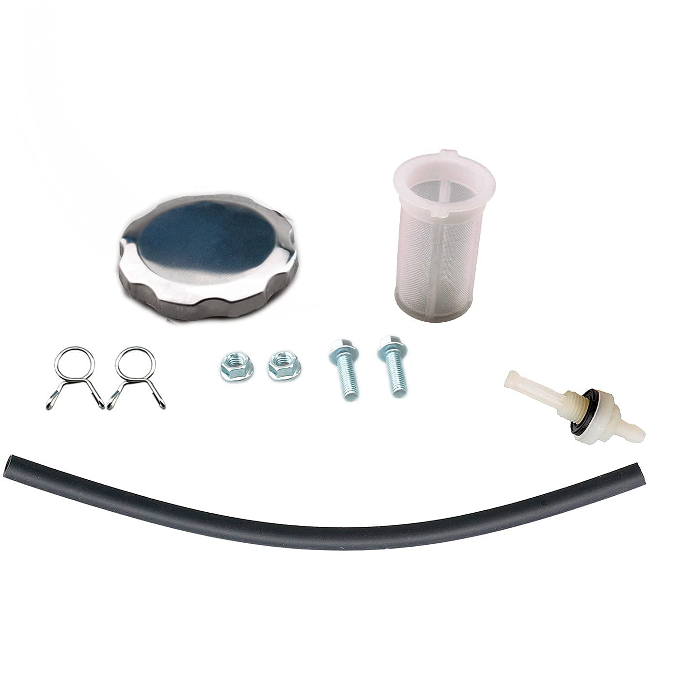Ruma Gas Fuel Tank Kit for Honda GX160 GX200 GX140 Engines, Compatible with Harbor Freight 212, Go Kart, Mini Bike, Baja Warrior, 5.5hp 6.5