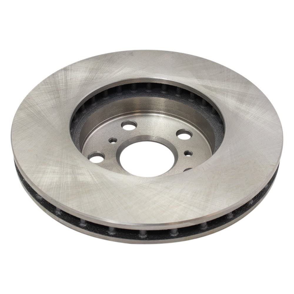 Trq Front Brake Rotors Set Vented Compatible With 1987-1991 Toyota Camry