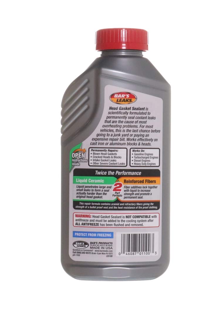 Bar'S Leaks 1100 Head Gasket Repair - 20 Oz.