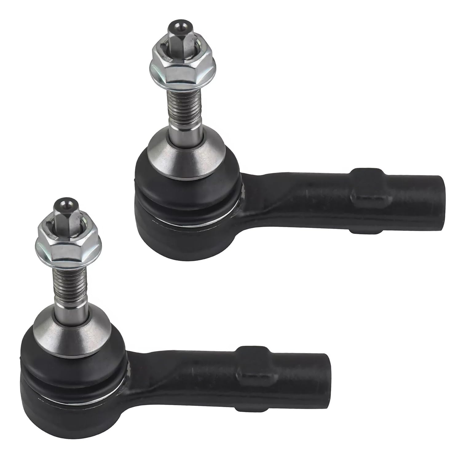 Detroit Axle - Front Tie Rods For Ford Taurus X Freestyle Five Hundred Lincoln Mks Mkt Mercury Montego Sable, 2 Outer Tie Rod Ends Set Replacement