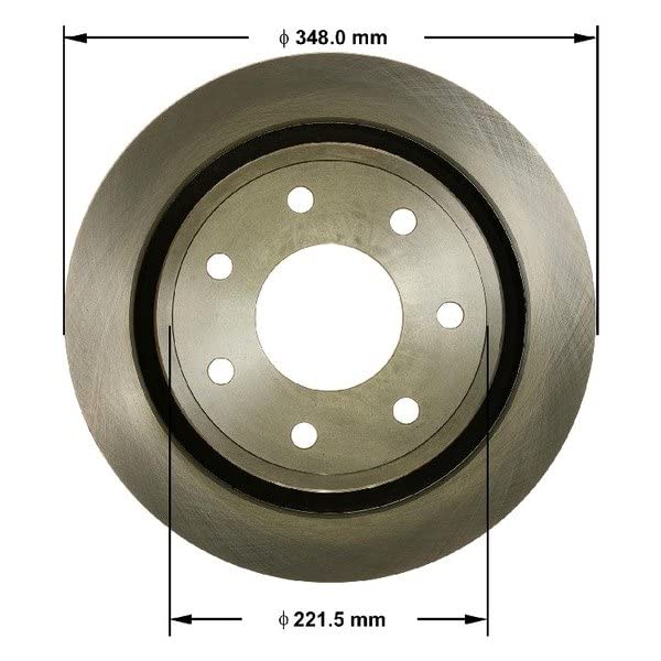 Bendix Premium Prt6178 Rear Brake Rotor For Ford F-150 2014-2012