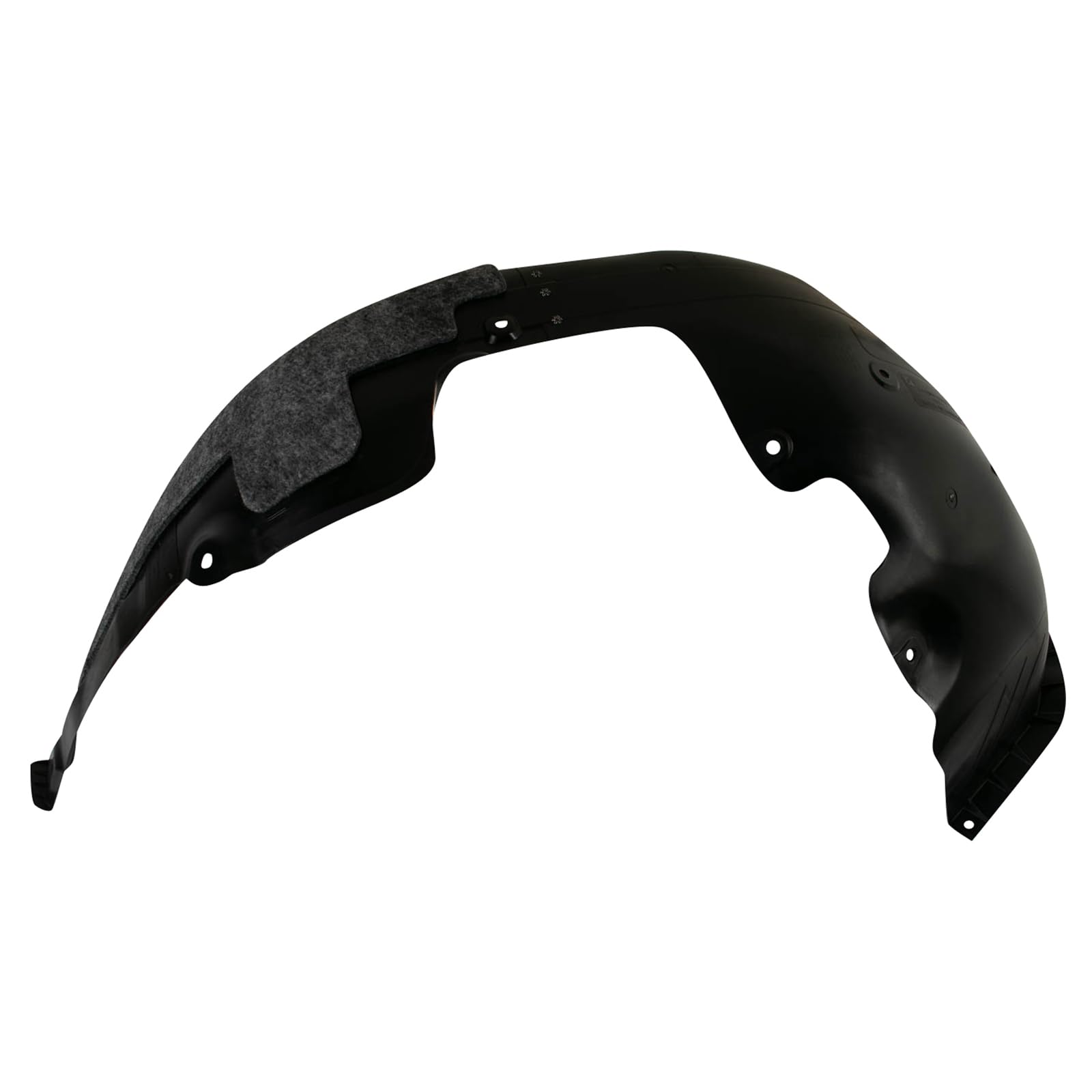 Trq Front Inner Fender Liner Set Compatible With 2017-2018 Hyundai Elantra Hy1248161 Hy1249161
