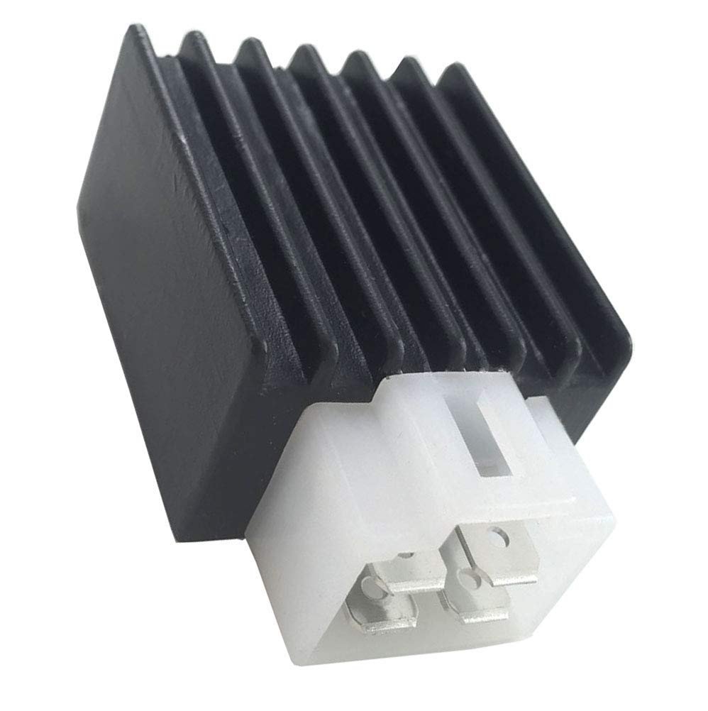 Ignition Coil Solenoid Relay Voltage Regulator 5-Pin Cdi Box Spark Plug For 50Cc 70Cc 90Cc 110Cc 125Cc Atv Go Kart Dirt Bike Pit Bike By Topemai