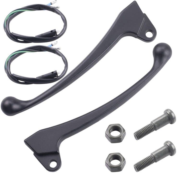 CNCMOTOK Universal Right Left Brake Lever fit for GY6 50cc 125cc 150cc 139QMB 157Q Roketa Jonway Taotao Chinese Scooter Moped Pa