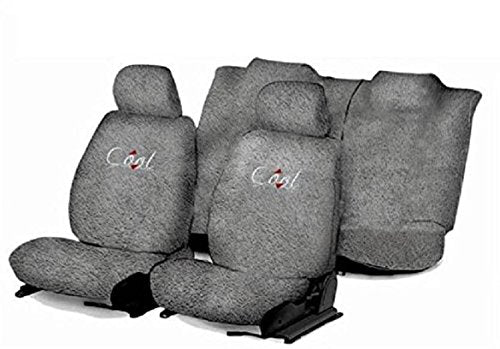 REXBURG Sweat Control (Grey) Towel Seat Cover for Mahindra Verito