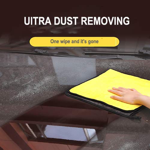 Lasyman Microfiber Towels For Cars-Extra Thick Car Drying Towel ,Absorbent Car Wash Towels/Rags,Micro Fiber Clothes For Cars/Det