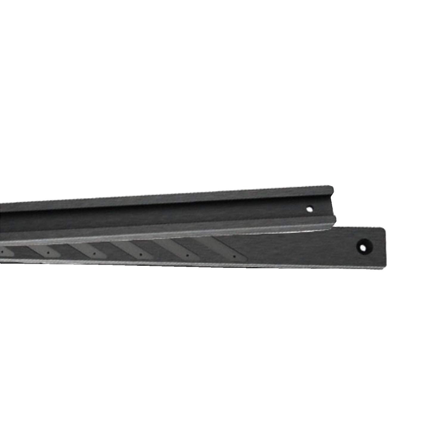 Ski-Doo Black Snowmobile Slider with Vespel Insert, OEM Part 503194815, QTY 1