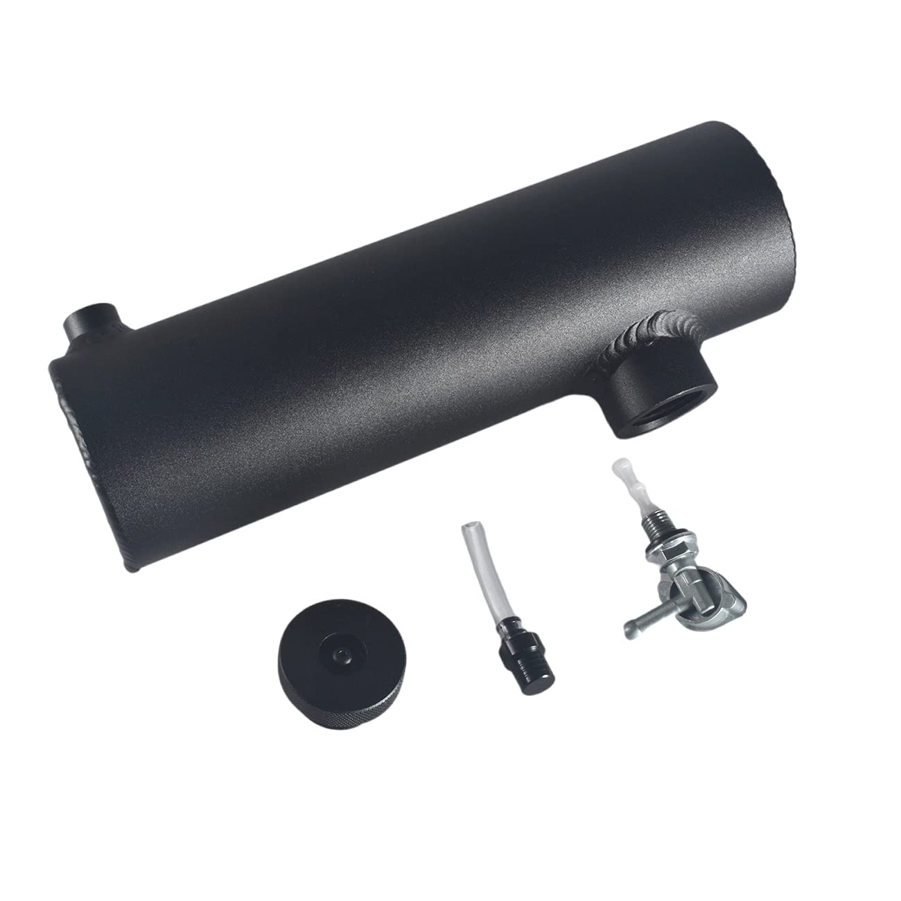 SJVLXHI Aluminum Gas Tank Cylinder 10" for Coleman CT200U & Predator 212cc Go Kart - Durable & Lightweight