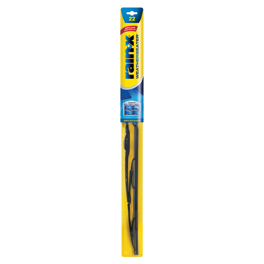 Rain-X Rx30222 Weatherbeater All-Season Oem Quality Conventional Windshield Wiper Blade - 22'' (Pack Of 1)