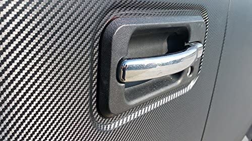 Vvivid Xpo Black Carbon Fiber Car Wrap Vinyl Roll Featuring Air Release Technology (25Ft X 5Ft)