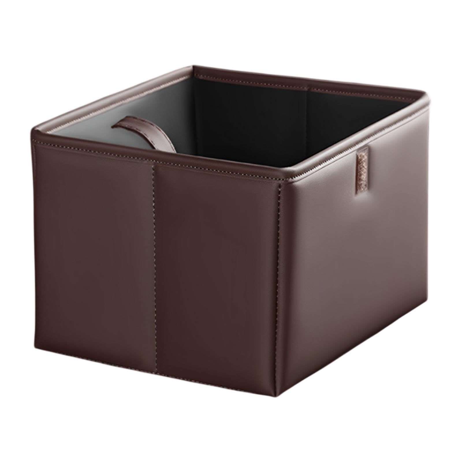 TRENDYNEST Foldable Back Seat Car Trash Bin Portable Tear Resistant with Hanging Straps Brown | Parts & Accessories | Car & Truc