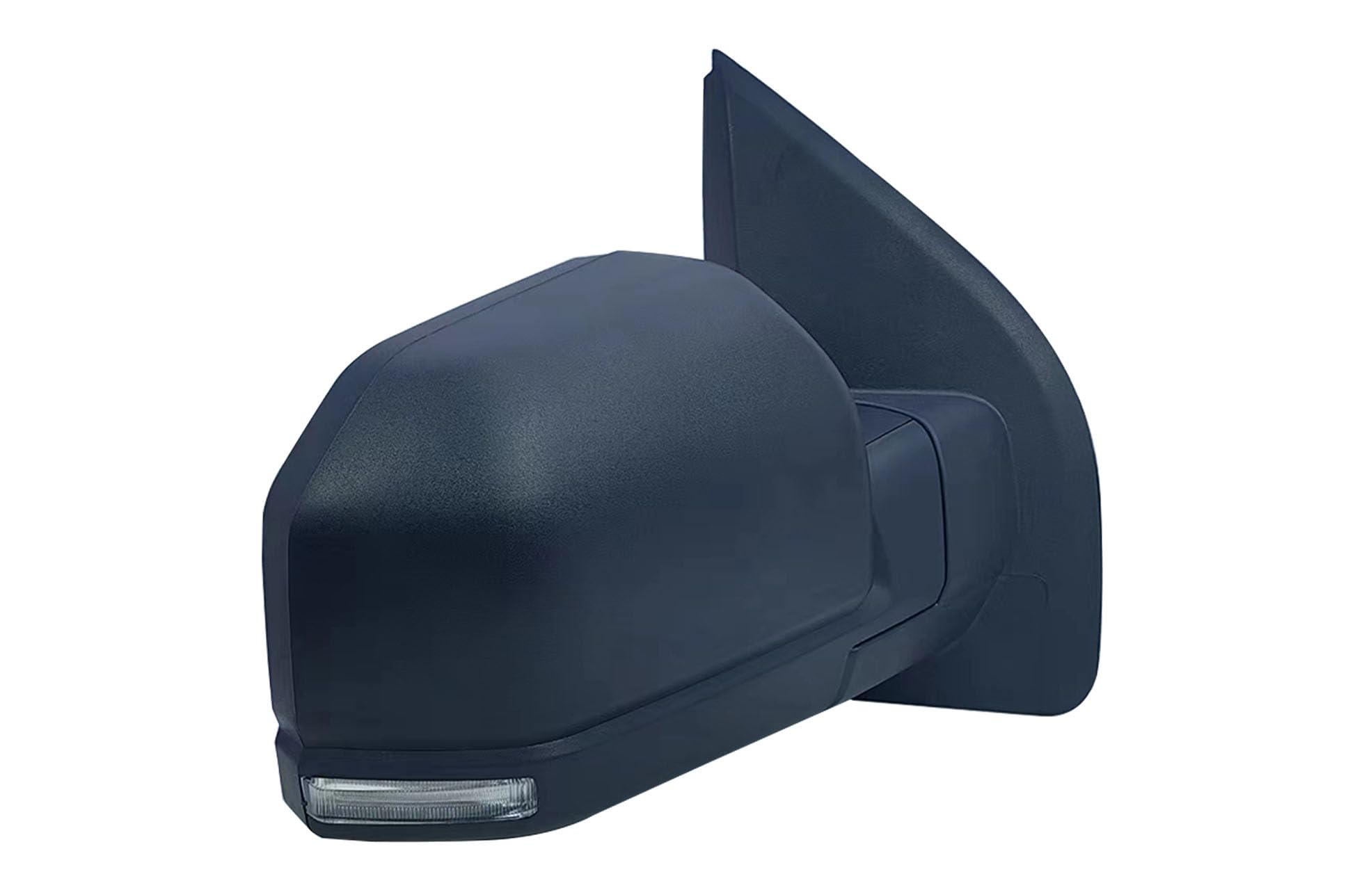 Replacement Passenger Right Side Door Mirror Textured Back Cover Power And Heated With Siginal Light For Ford F-150 Fit Year 201