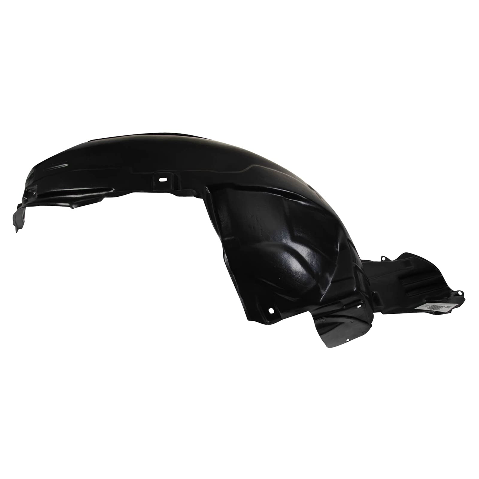 Trq Inner Fender Liner Set Compatible With 2006-2007 Subaru Impreza Su1248116 Su1249116
