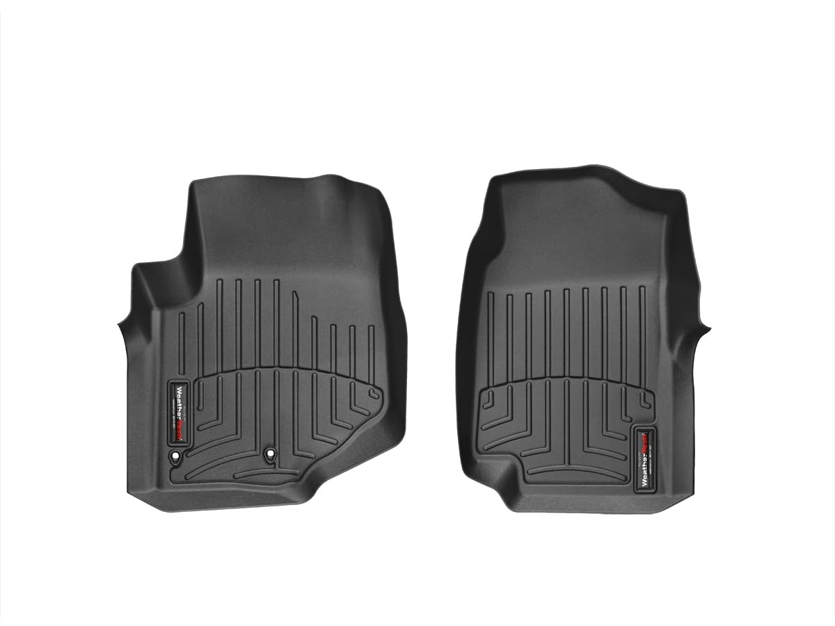 WeatherTech Custom Fit FloorLiners for Rainier, Trailblazer, Trailblazer EXT, 9-7X, Envoy Denali, Envoy XL - 1st Row (440071), B