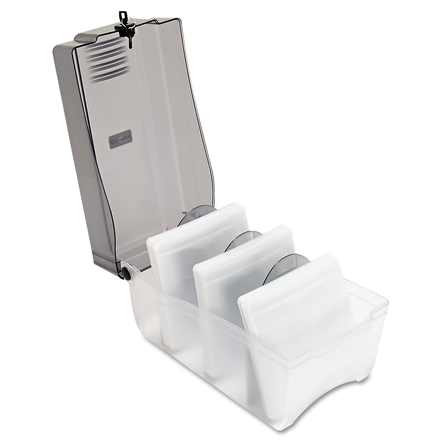 Innovera Cd/Dvd Storage Case Ivr39502 Each. Grey/Clear