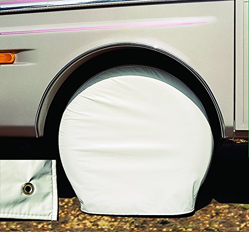 Adco 3953 Ultra Tyre Gards - #3 27'' To 29'', Polar White