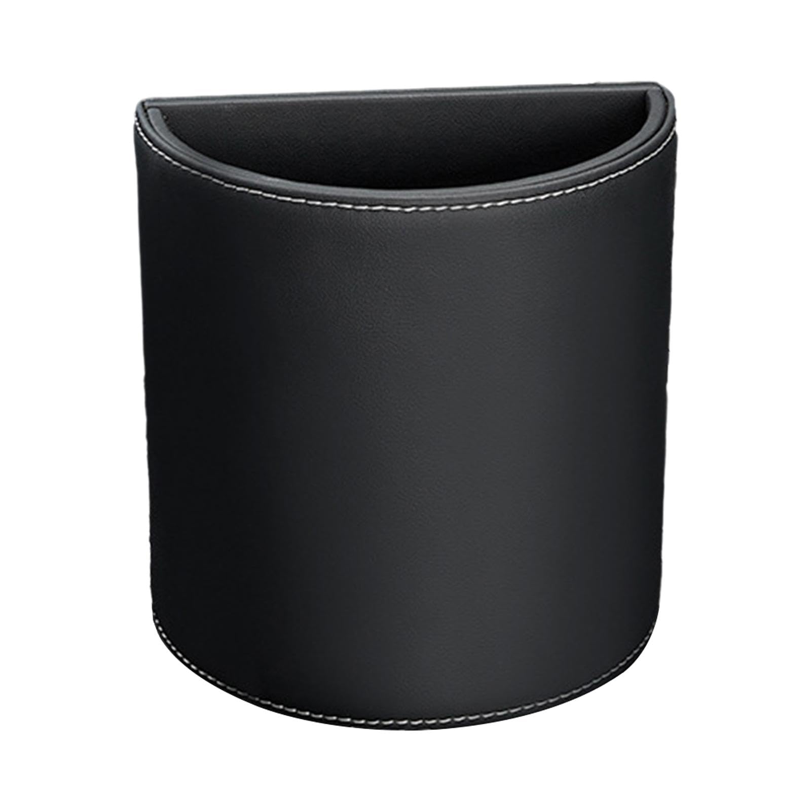 UJEAVETTE Garbage Bin Dustbin Car Garbage Can Side Door Car Trash Bin Hanging black