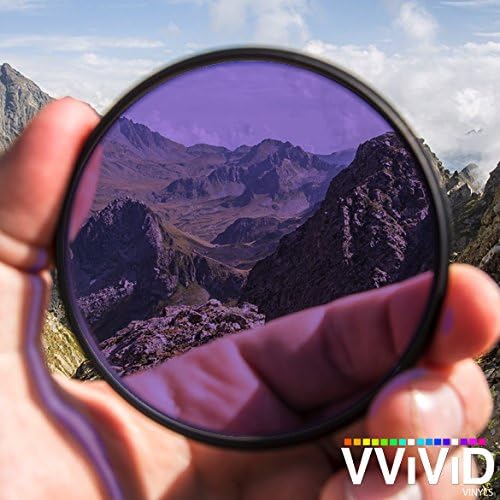 Vvivid Transparent Colorful Vinyl Window Tinting Sheets (1.49Ft X 5Ft, Purple)