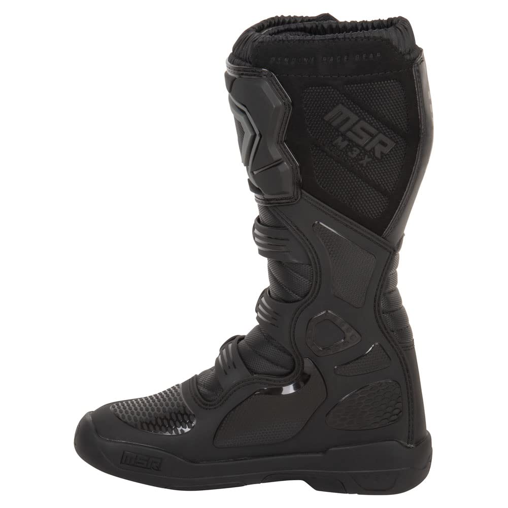 Msr M3X Motocross Boot (9, Black)