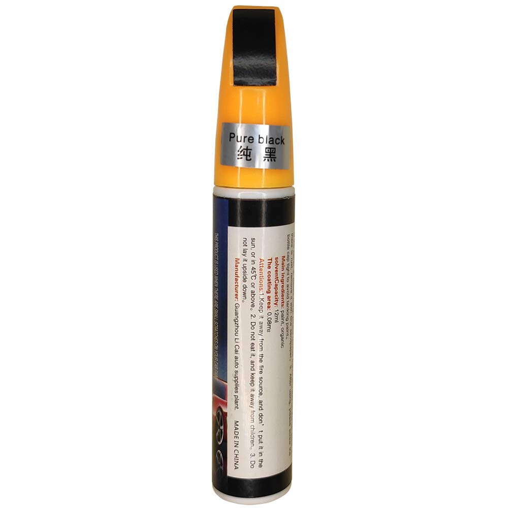 Black Car Touch Up Paint Pens Auto Paint Scratch Remover Black Vehicle Scratch Repair Pen Truck Scratch Repair Marker Spray 12 C