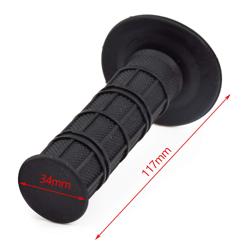 HIAORS ATV Handlebar Grips for Arctic Cat 250 Polaris Sportsman Recon Forman 450 Big Red ATV 4 Wheeler Quad Parts Left and Right