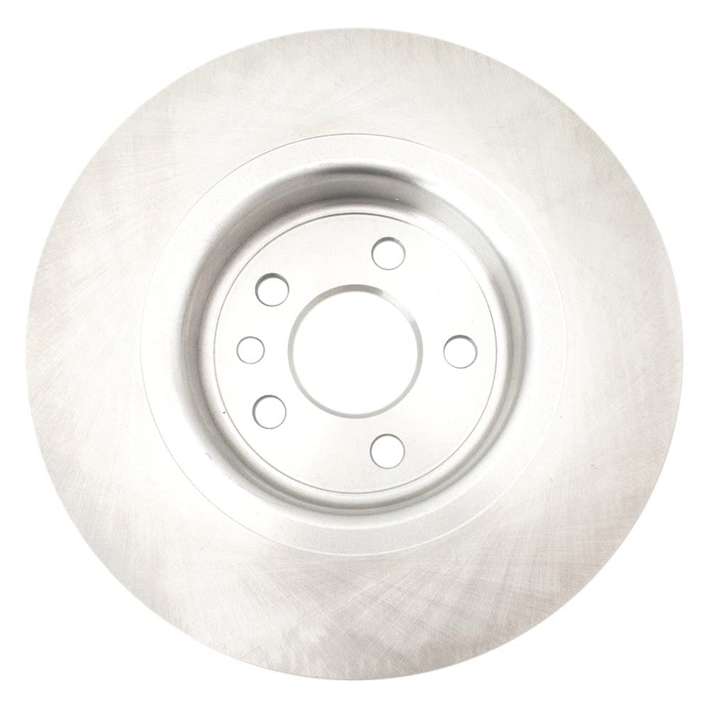 Trq Rear Brake Rotors Set Solid Compatible With 2016-2019 Land Rover Range Rover Evoque