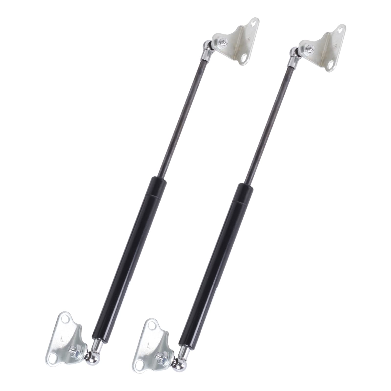 Home 38Cm 360N/15Inch 80Lb Gas Struts Gas Shock Lift Supports Gas Spring Heavy Duty Suit For Rv Bed Heavy Tv Cabinet A Set Of 2 With L Mounts