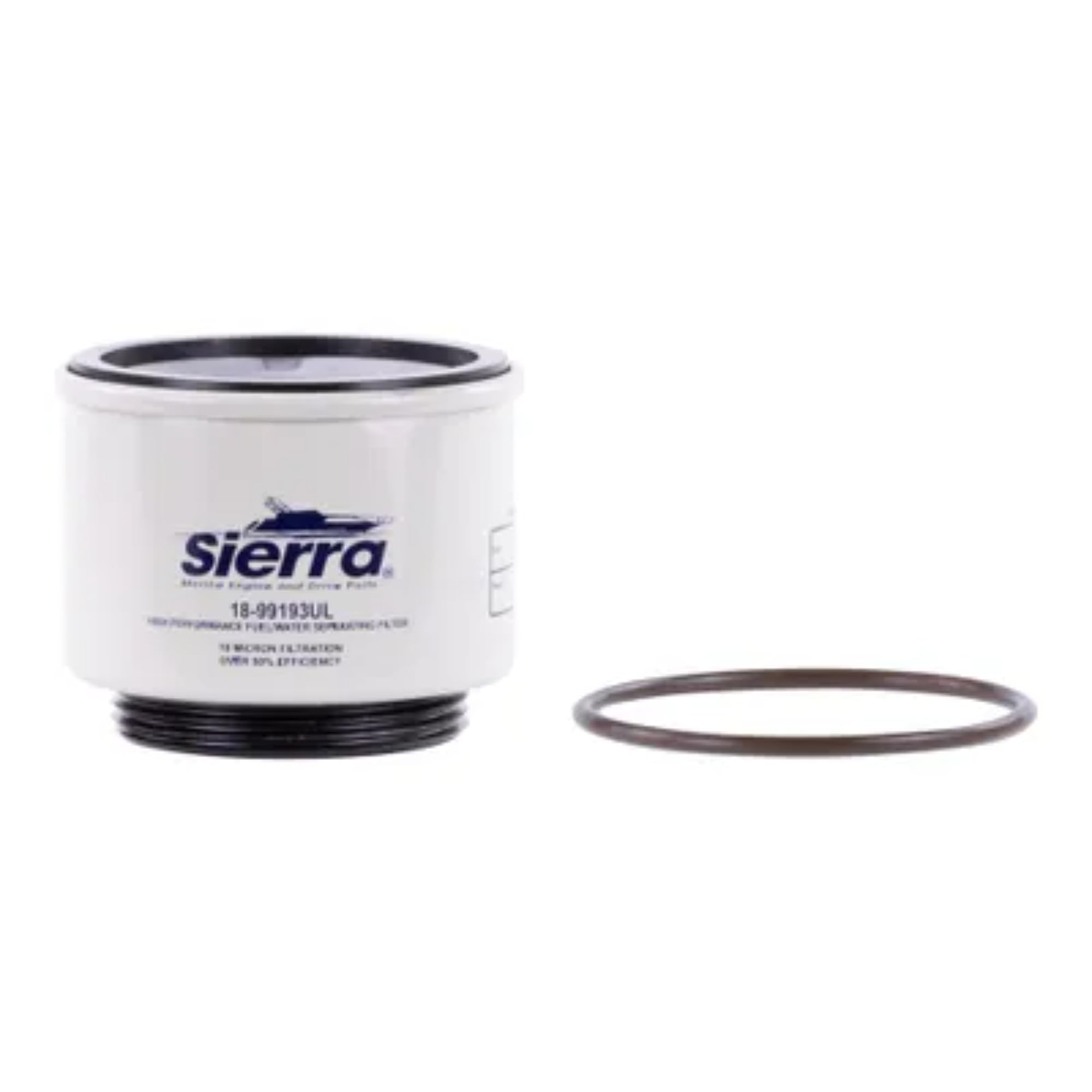 Sierra 18-99193Ul Fuel/Water Separator Filter 120 Series