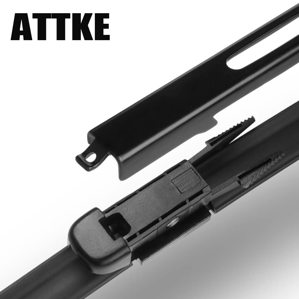 Attke 26'' + 22'' Oem Quality Front Windscreen Wiper Blades For Ford Explorer 2011-2018/Toyota Sequoia 2008-2018/Oe Original Sty