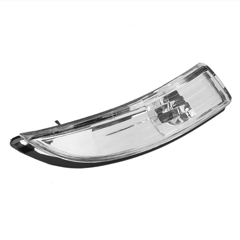 Psytfei Led Side Mirror Abs Side Mirror Indicator Lens Rear View Mirror Turn Signal Light Cover Car Dynamic Indicator Strip For Mk7 Mk7.5 2009-2017(Right)