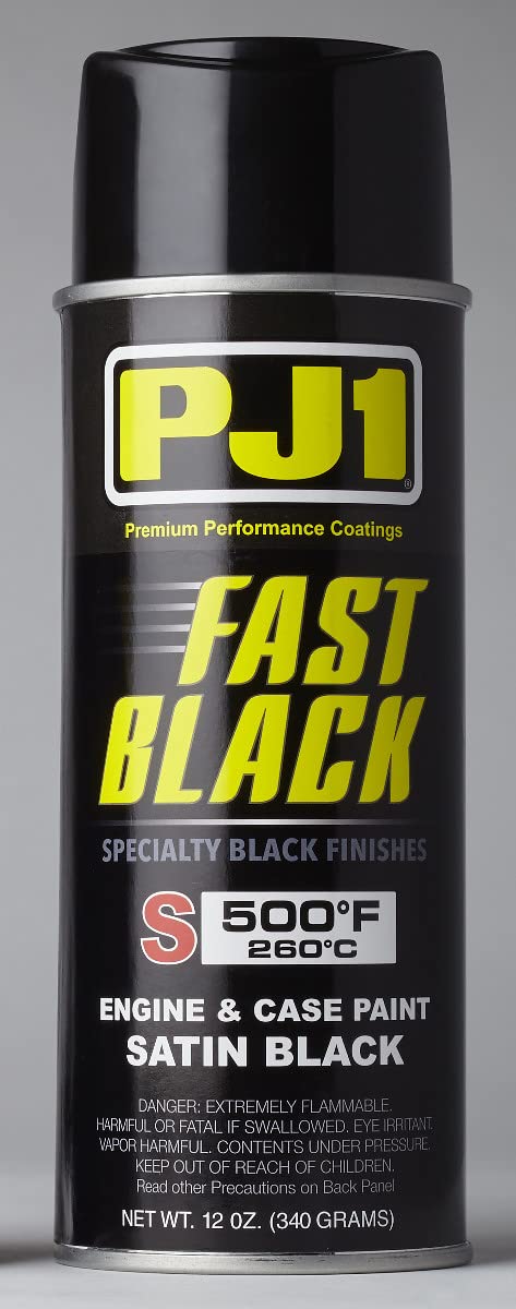 Pj1 16-Sat Fast Black Engine And Case Paint - Satin Black