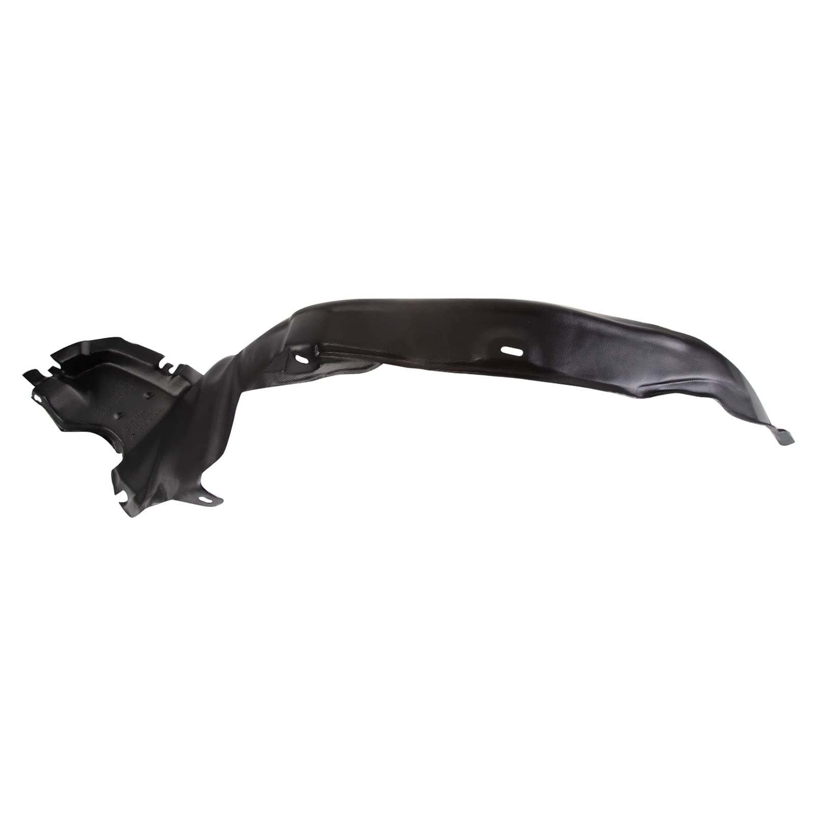 Trq Inner Fender Liner Set Compatible With 1988-1991 Honda Civic Ho1248108 Ho1249108