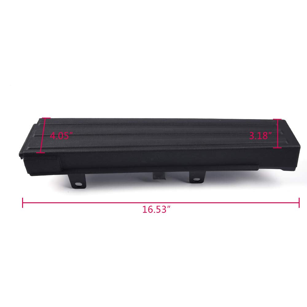 PIT66 2-Pack Flex Step Side Tailgate Molding Covers for 2009-2014 Ford F150, Right & Left, OEM Fit 9L3Z-9941018-AA