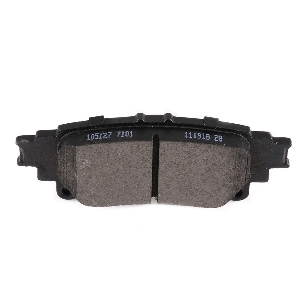 Cciyu D1391 Rear Ceramic Disc Brake Pads Kit For Lexus Rx350 2010-2015,For Toyota For Highlander 2014-2019,For Toyota For Sienna