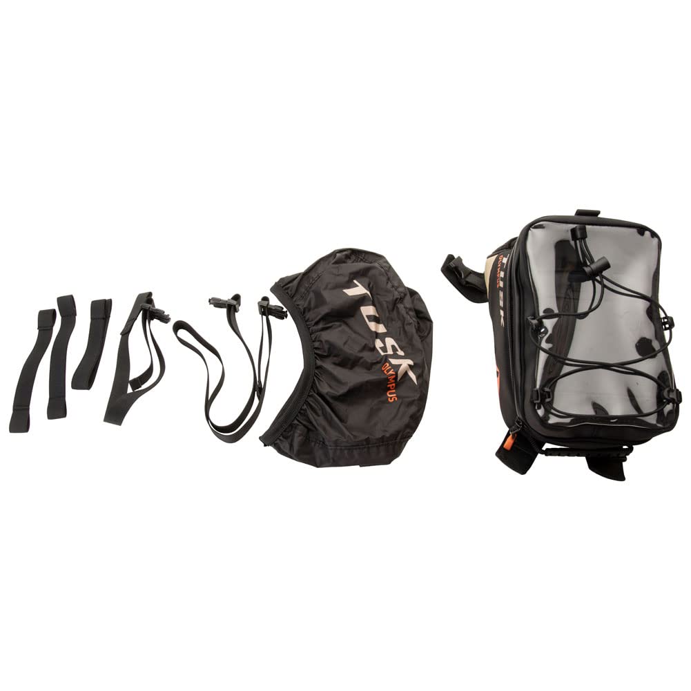 TUSK Olympus Tank Bag Small Black/Tan - Durable Material, Compact Size, Model 1930890004
