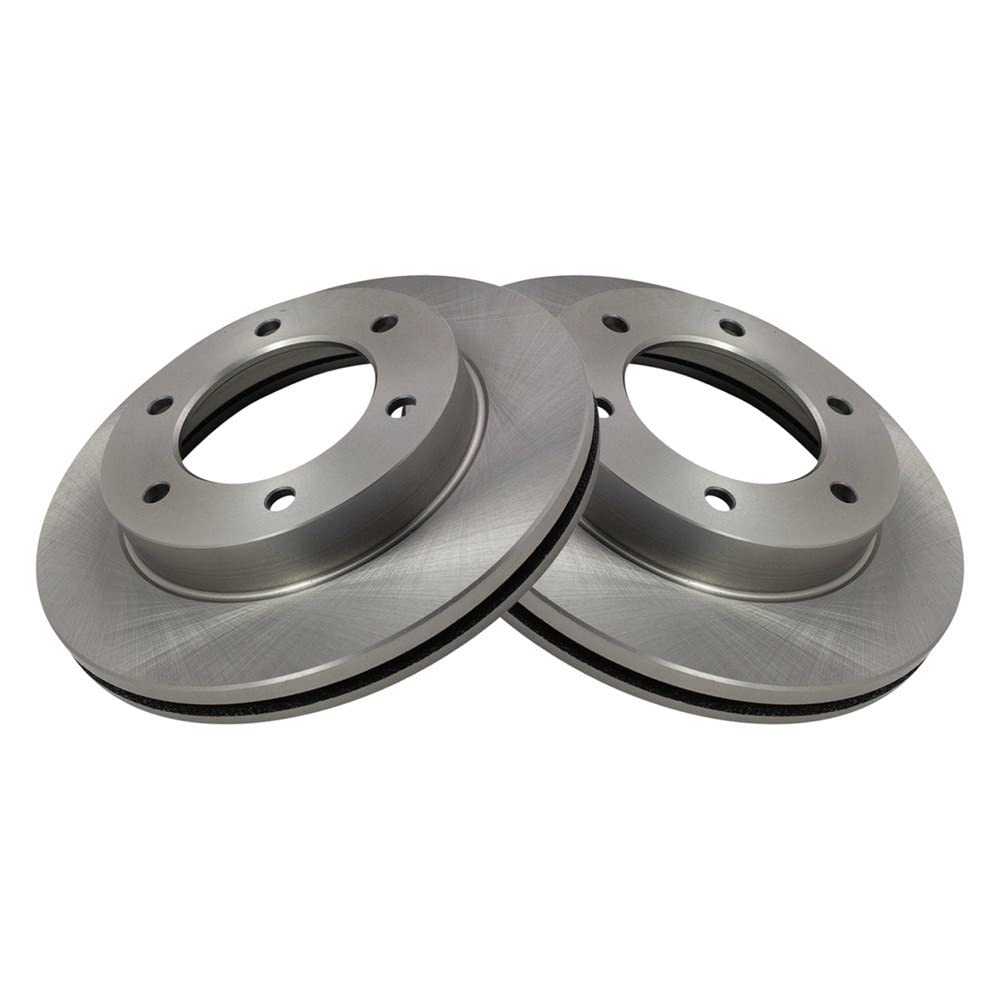 Trq Front Brake Rotors Set Vented Compatible With 2002 Honda Passport 2002-2004 Isuzu Axiom Rodeo 2002-2003 Rodeo Sport