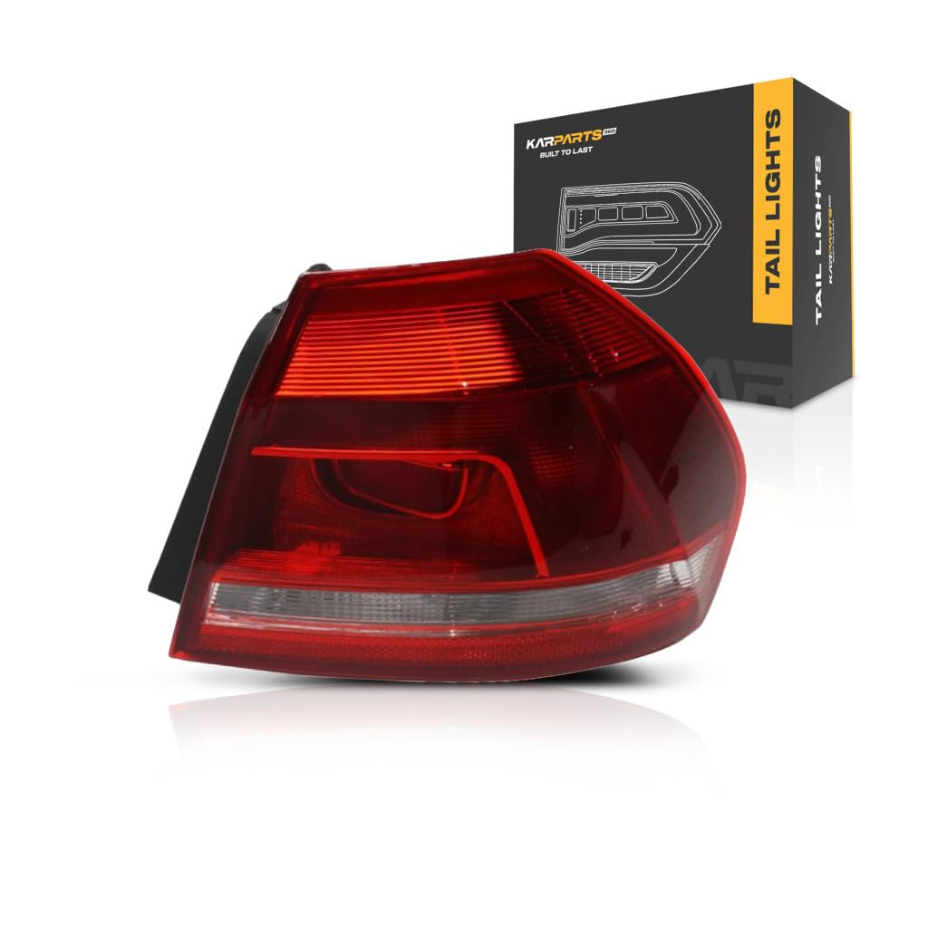 CarLights360 For Volkswagen Passat 2012-2015 Tail Light Assembly Passenger Side DOT Certified VW2805108N