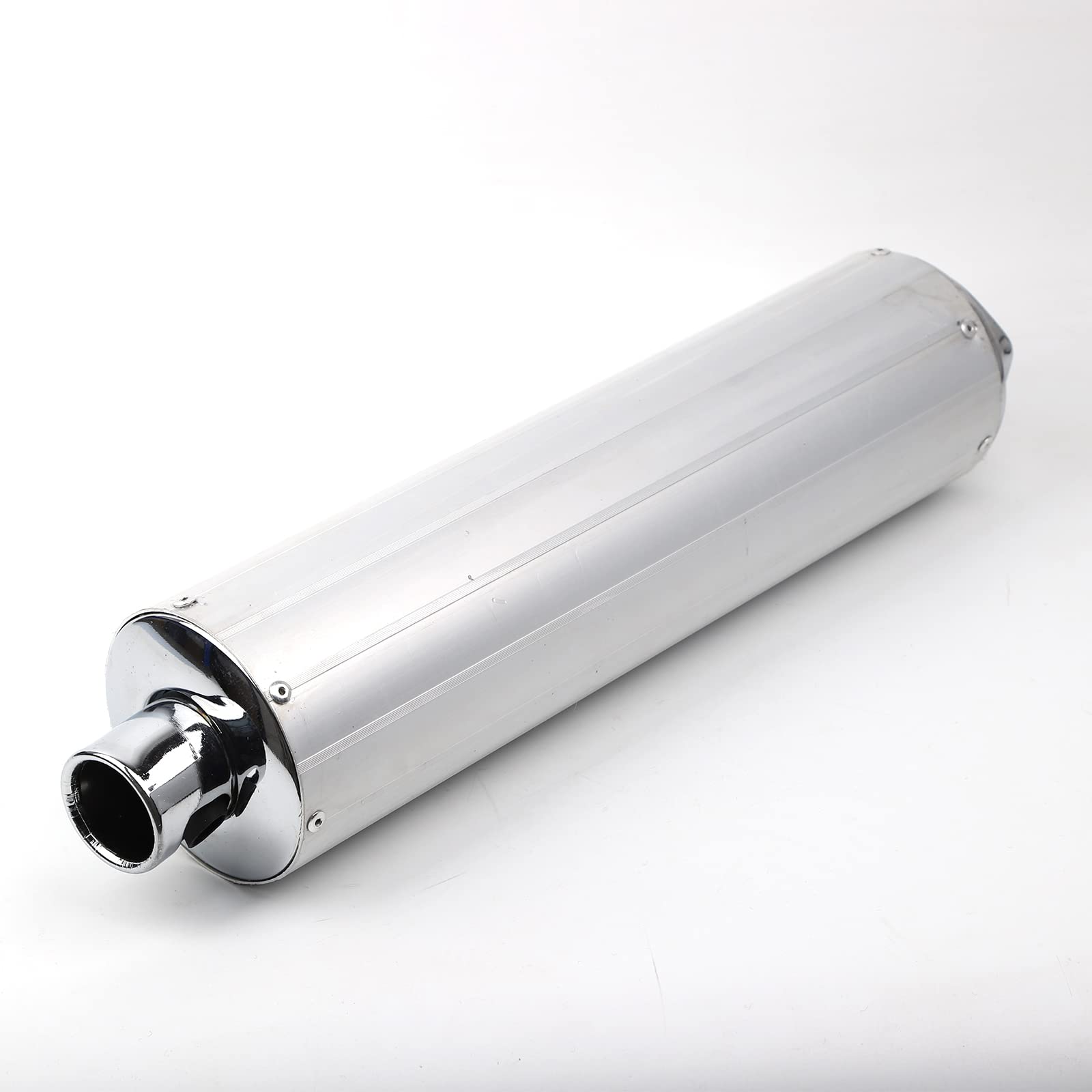Minho Motorcycle Exhaust Muffler Silencer Pipe Fit For Chinese Gy6 Scooter Mopeds Jonway 125Cc 150Cc
