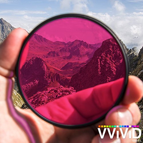 VViViD Vinyl Window Tinting Sheets - Transparent Colorful Pink, 1.49ft x 5ft, Model vvclrtintflmpnk_17